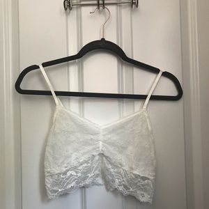 NWOT Trillium Lace White Cream Bralette Zumiez